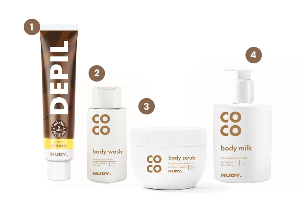 NUDY. Coco Shower Line